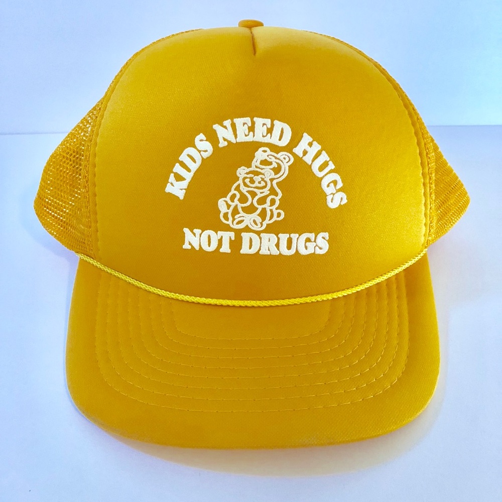 Vintage SnapBack Hugs not Drugs hat
